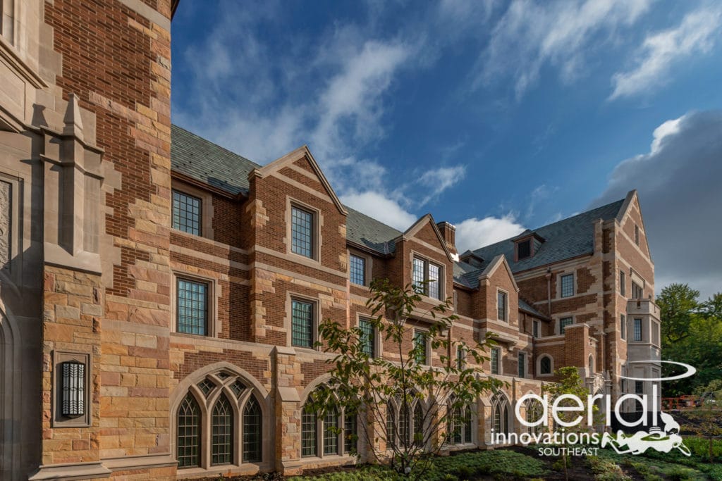 Vanderbilt University Barnard Hall photographed from the ground